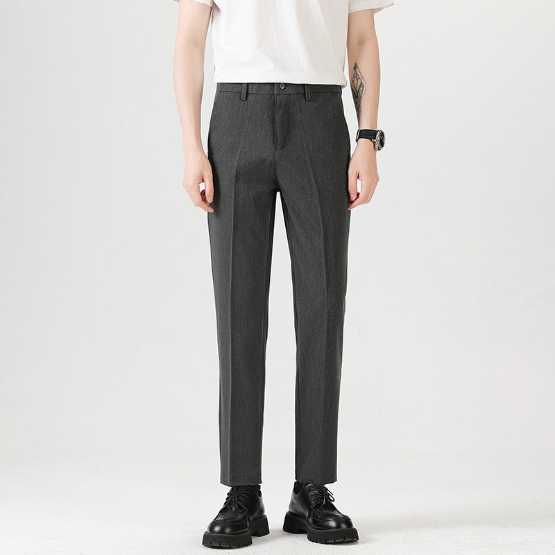 Men's Slim-Fit Tapered Dress Pants – Elias