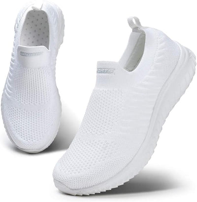 Comfortable slip-on shoes for women with memory foam