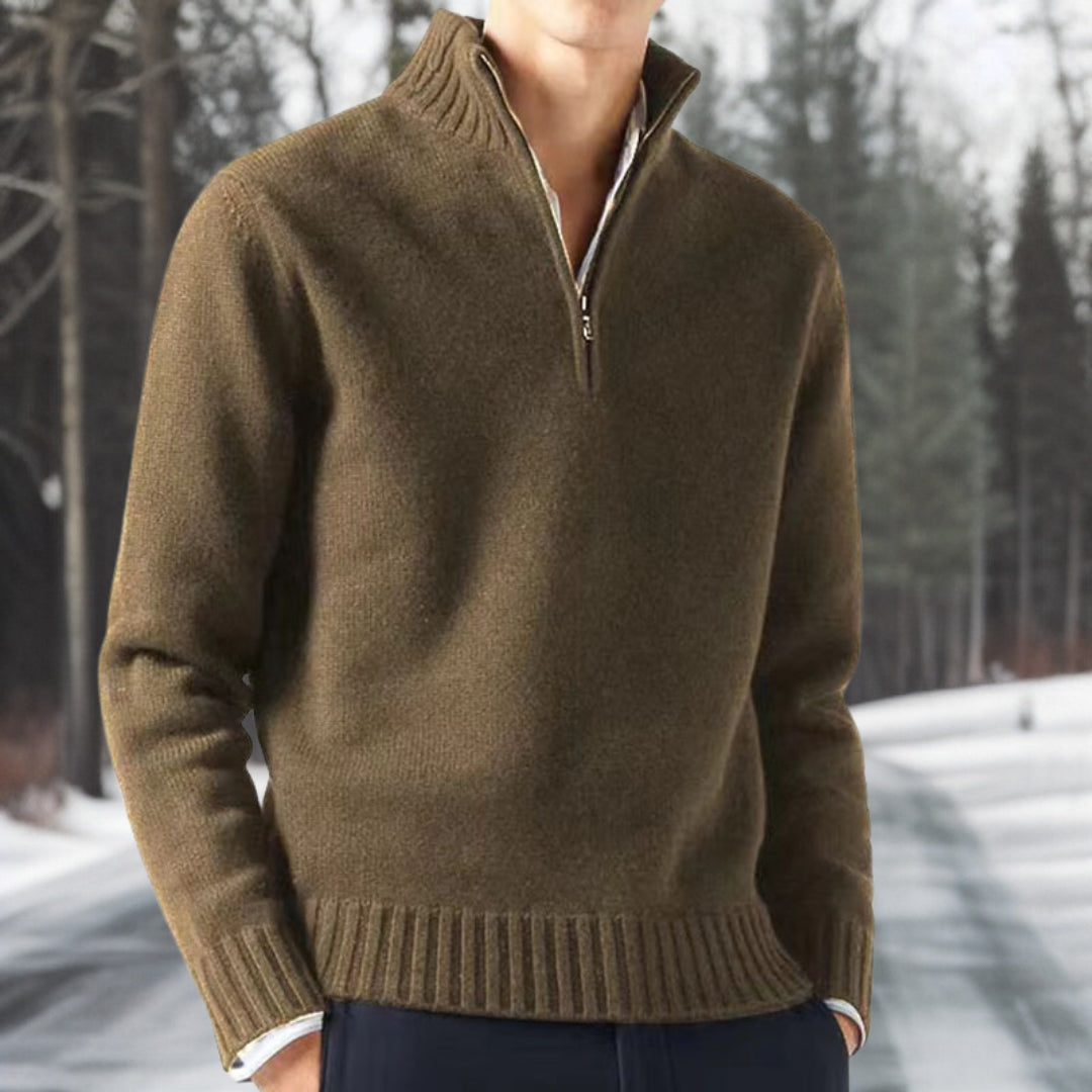 Tom - Warm basic knitted jumper