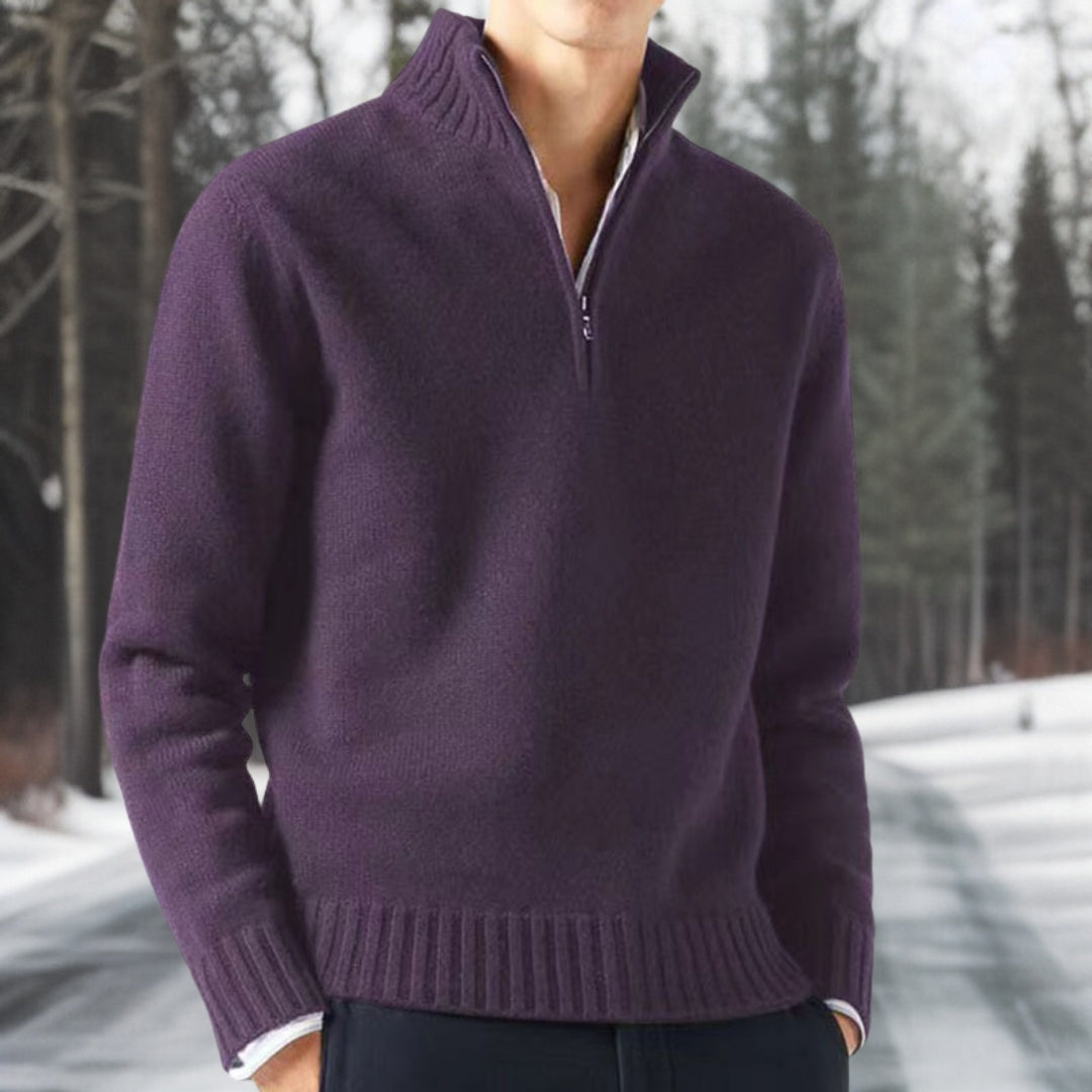 Tom - Warm basic knitted jumper