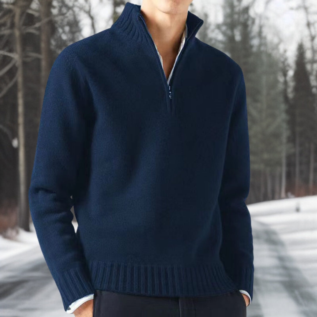 Tom - Warm basic knitted jumper