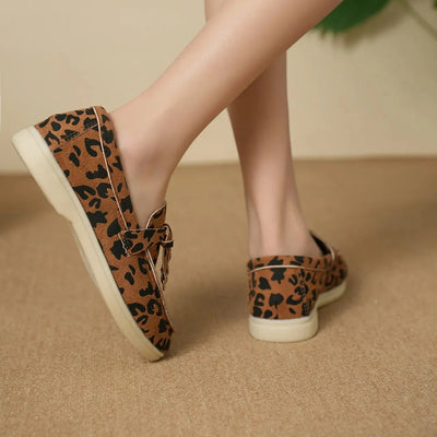 Leopard print loafers - Aurora