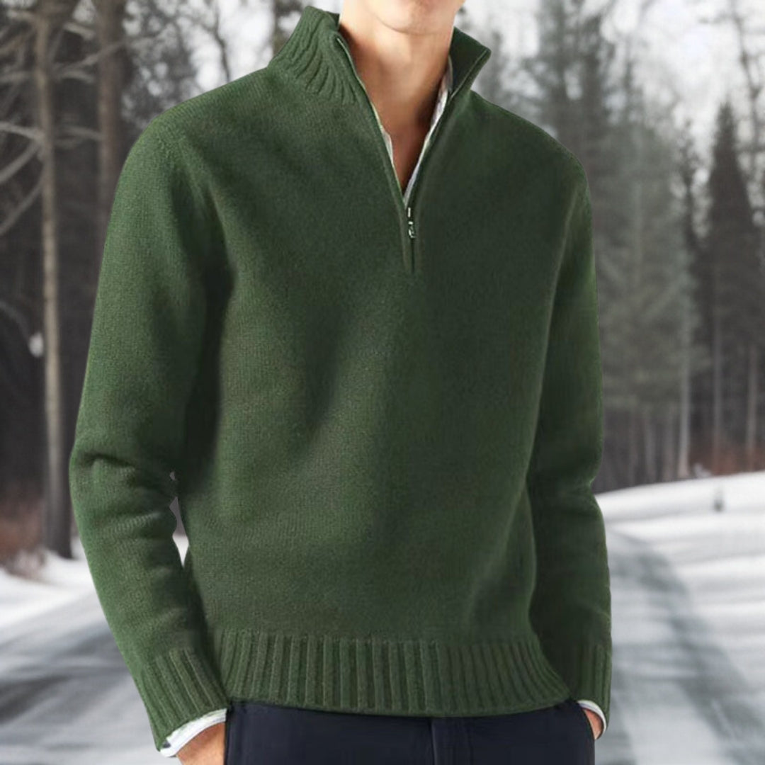 Tom - Warm basic knitted jumper