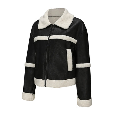 Gia - Warm and trendy fleece jacket for women