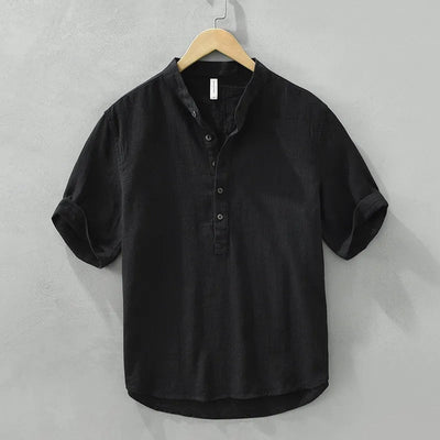 Men's casual linen collar shirt - Dario