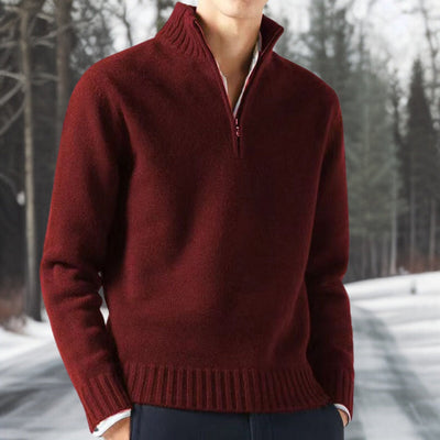 Tom - Warm basic knitted jumper