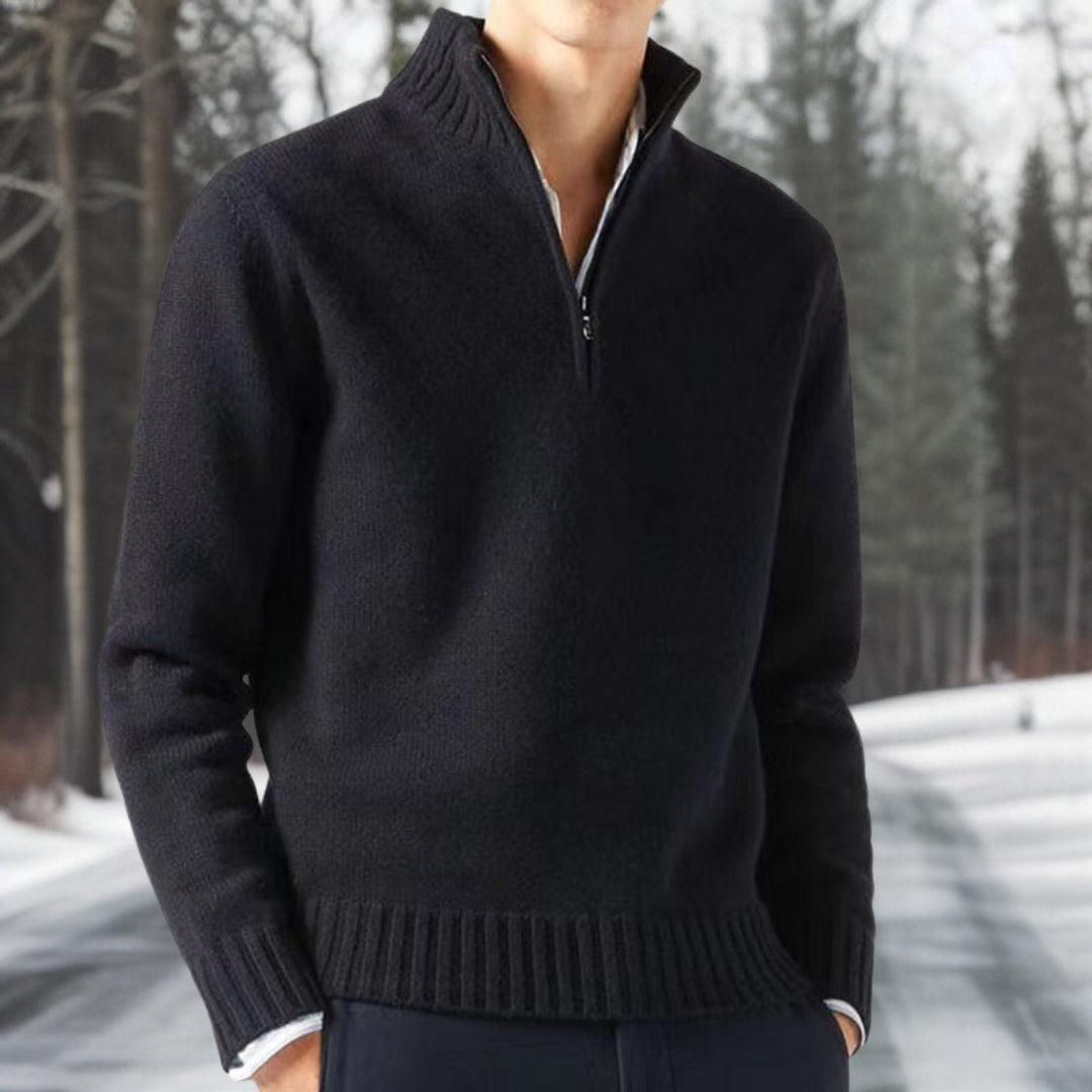 Tom - Warm basic knitted jumper