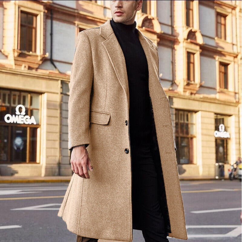 Men's Long Coat - Matteo
