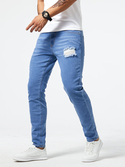 Levi - Light blue ripped jeans
