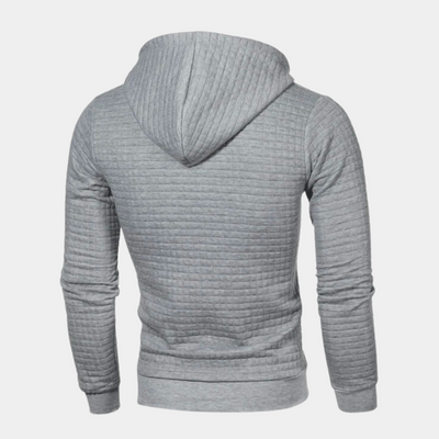 Zack - Trendy soft men's hooded jumper