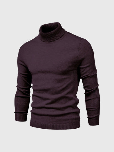 Men's turtleneck jumper, washable