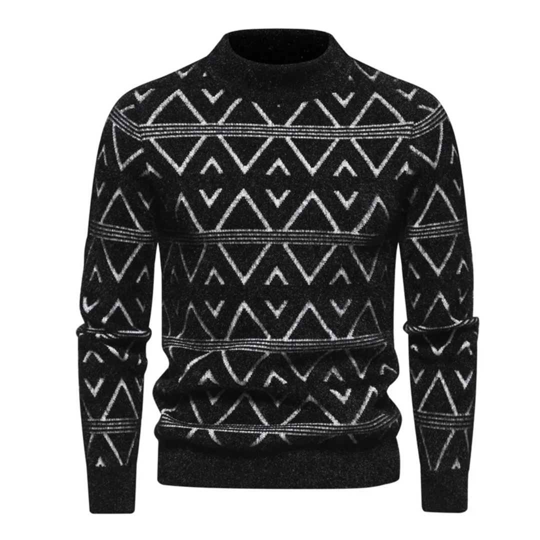 Alfie - Luxurious printed jumper for men
