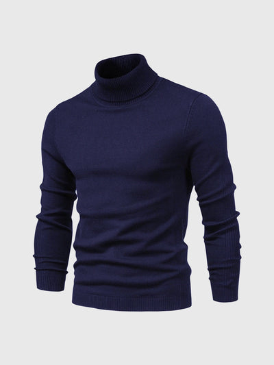 Men's turtleneck jumper, washable