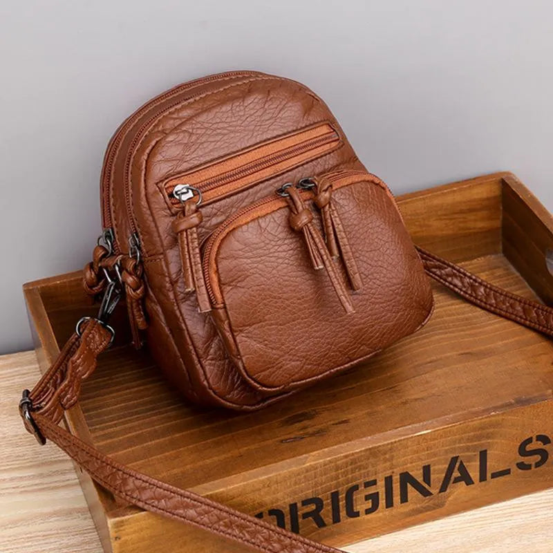 Evekta - Leather shoulder bag