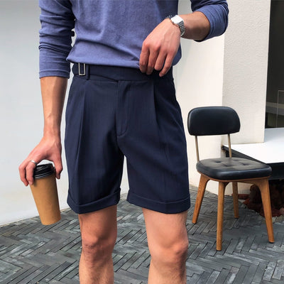Men's elegant gripper shorts - Lorenzo