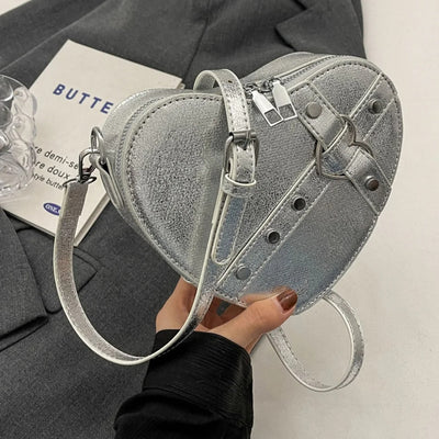 Jefna - Rivet bag in heart shape