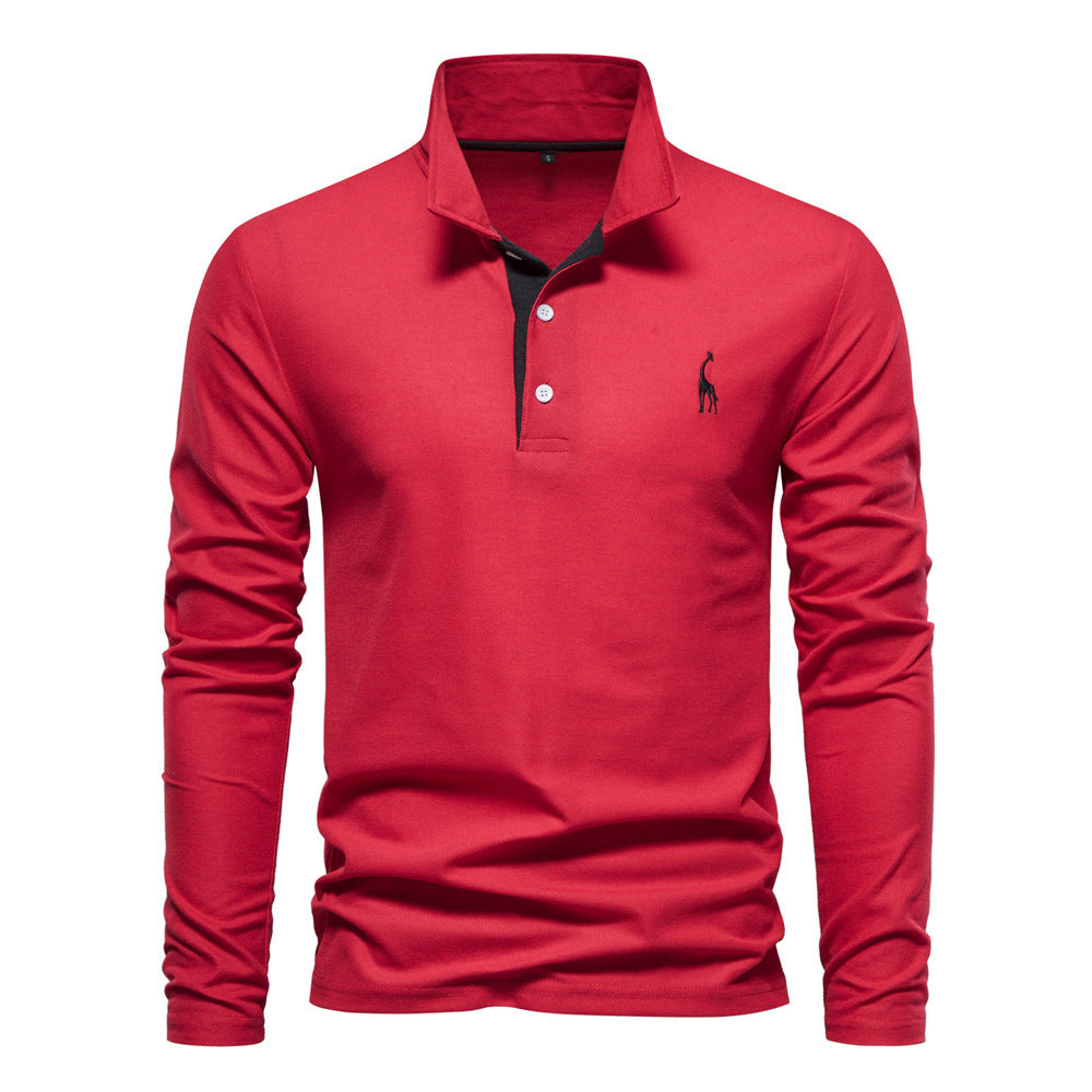 Men's Long Sleeve Polo Shirt - Dario