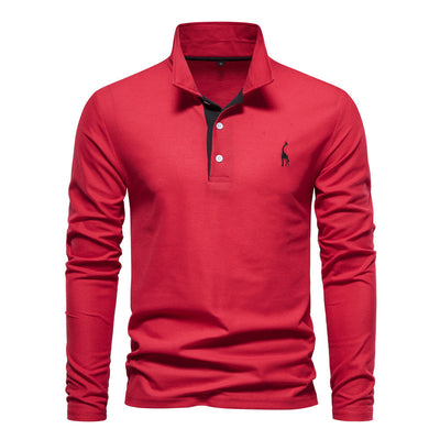 Men's Long Sleeve Polo Shirt - Dario