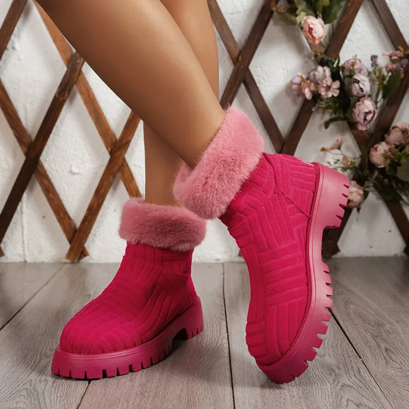 Arleth - Cosy winter ankle boots with thick soles for women