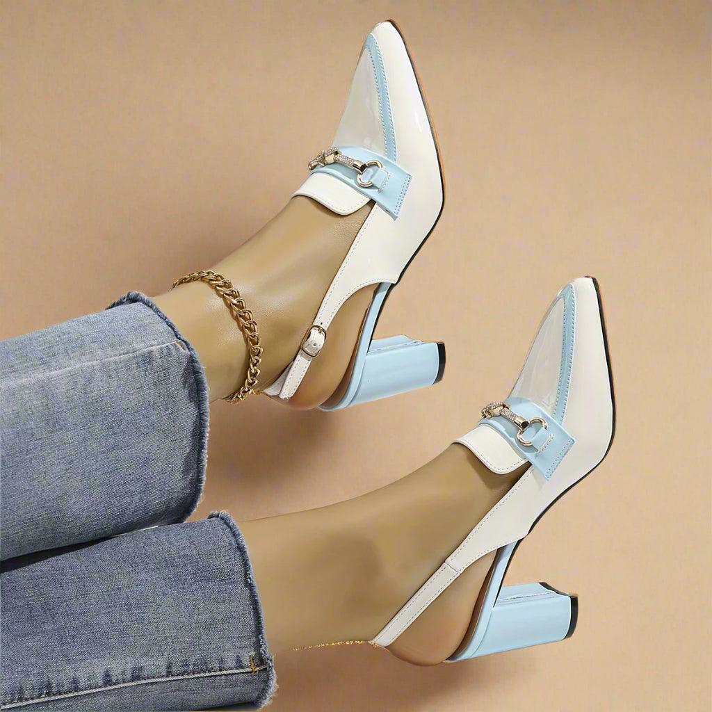 Slingback Block Heel - Millie