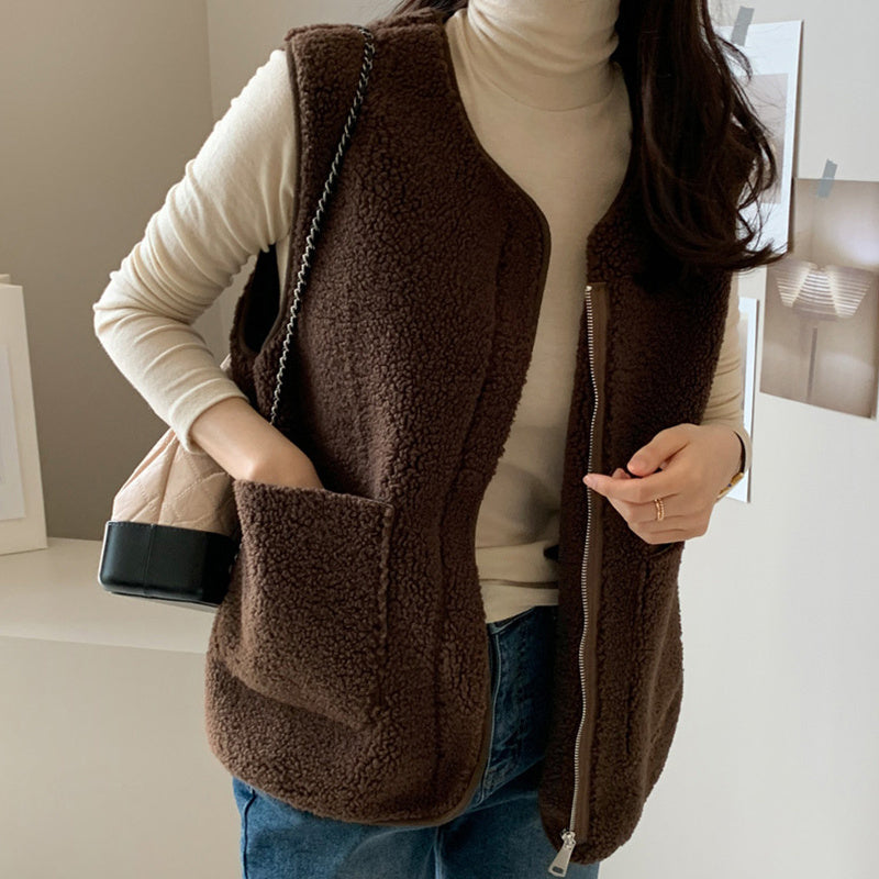 Women's autumn vest - Nara