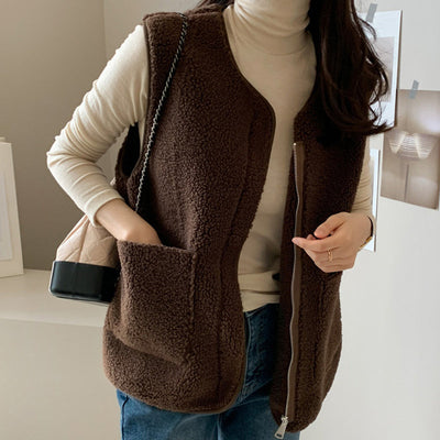 Women's autumn vest - Nara