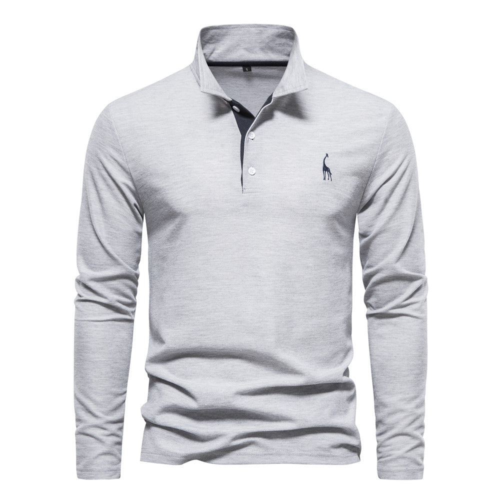 Men's Long Sleeve Polo Shirt - Dario