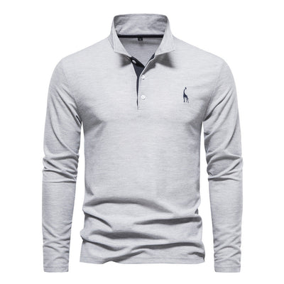 Men's Long Sleeve Polo Shirt - Dario