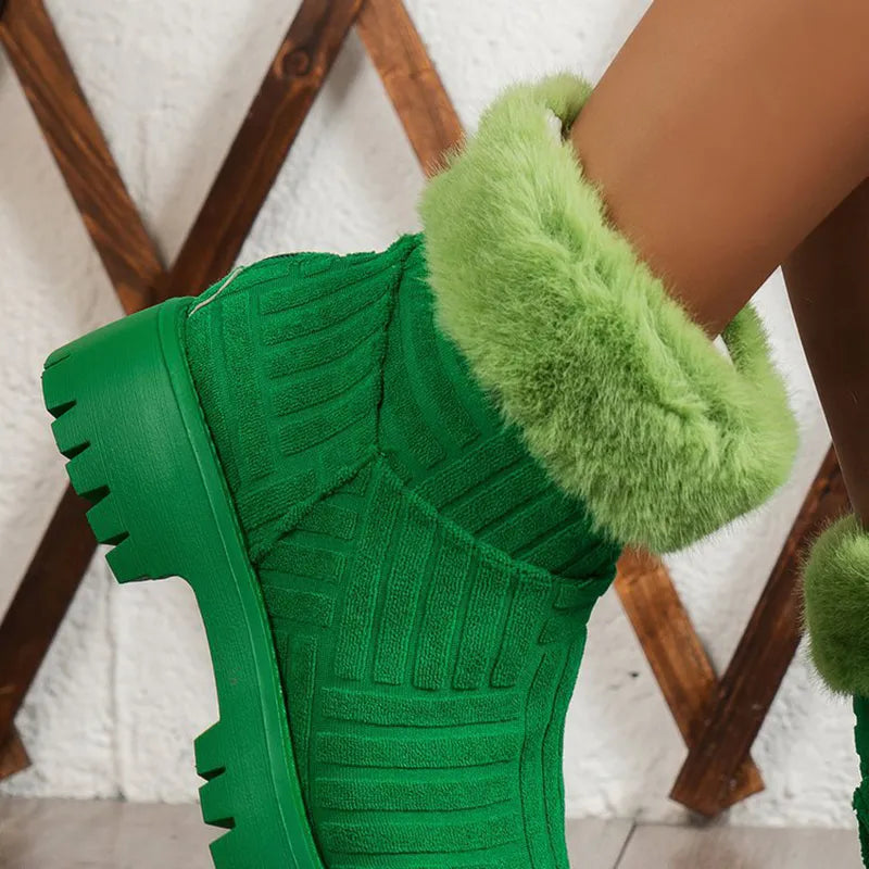 Arleth - Cosy winter ankle boots with thick soles for women