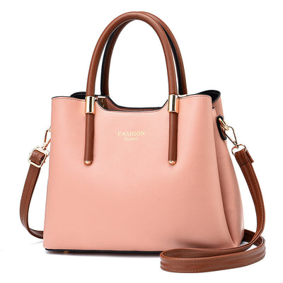 Shoulder bag with elegant handles - Laura
