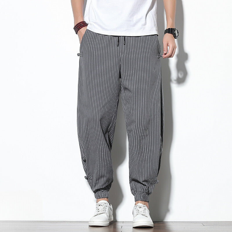 Men's trousers striped print - Matteo