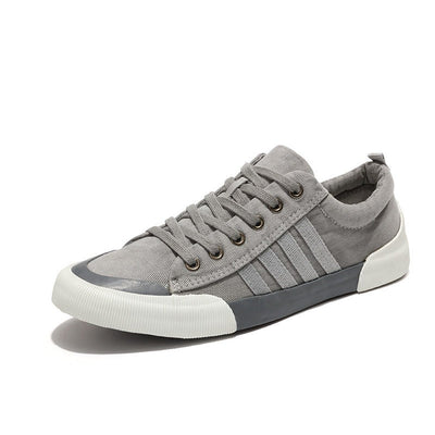 Men's casual canvas trainers urban style - Damien