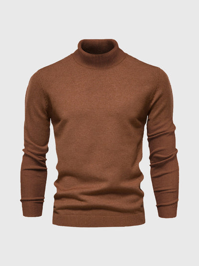 Men's turtleneck jumper, washable