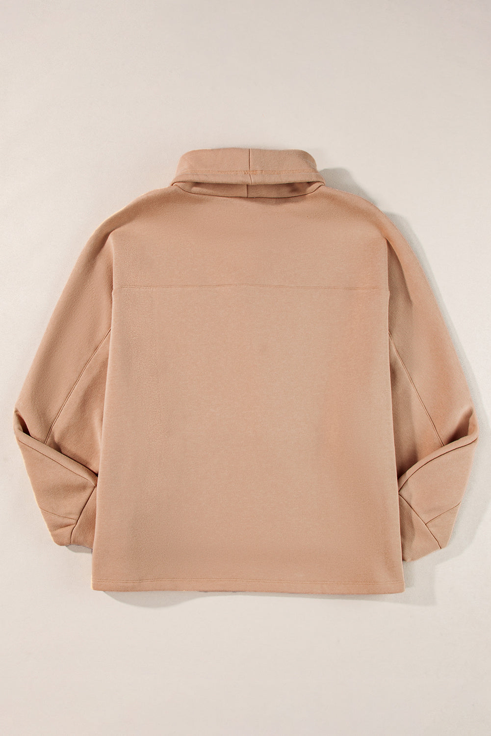 Aubrey - Turtleneck sweatshirt with drawstring and sleeves