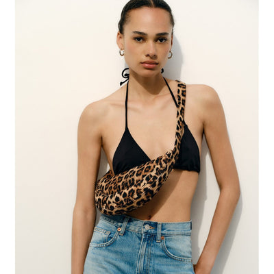 Leopard print shoulder bag - Mirea