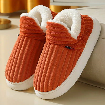 Cozzy - Comfortable plush slippers for indoors