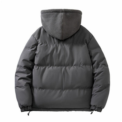 Hooded quilted jacket - Henrik