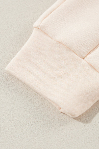 Aubrey - Turtleneck sweatshirt with drawstring and sleeves