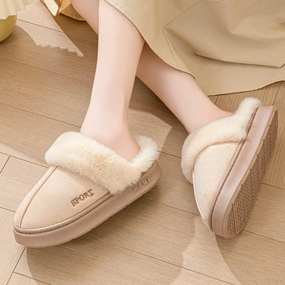 Eva Confort - Suede slippers for women