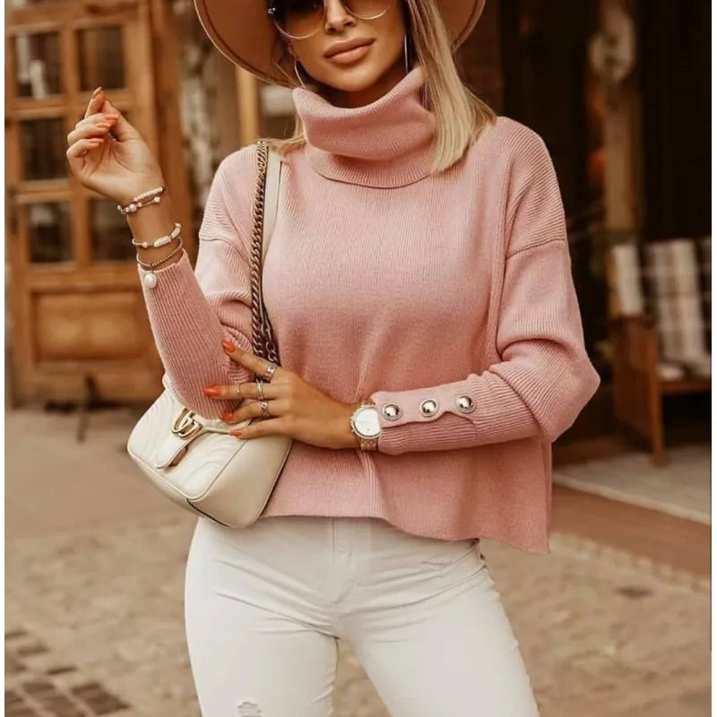 Chantal - Casual winter jumper for women