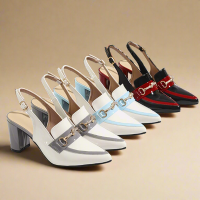 Slingback Block Heel - Millie