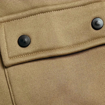 Men's sweatshirt with hood and pockets - Cesar