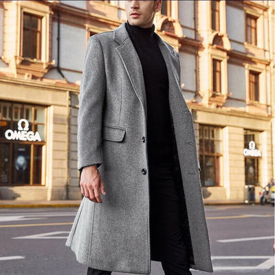 Men's Long Coat - Matteo