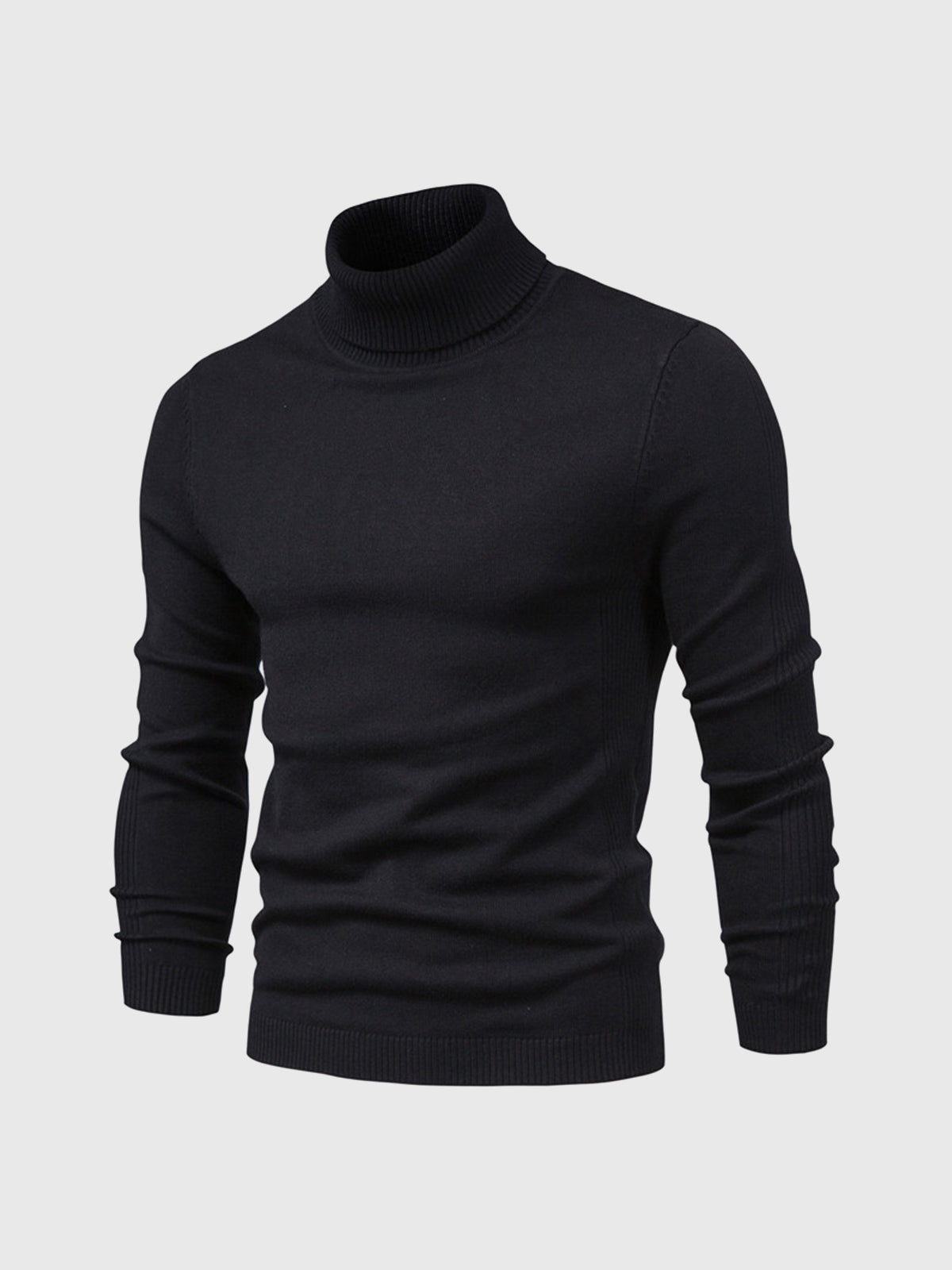 Men's turtleneck jumper, washable