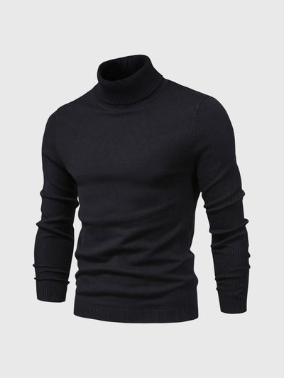 Men's turtleneck jumper, washable