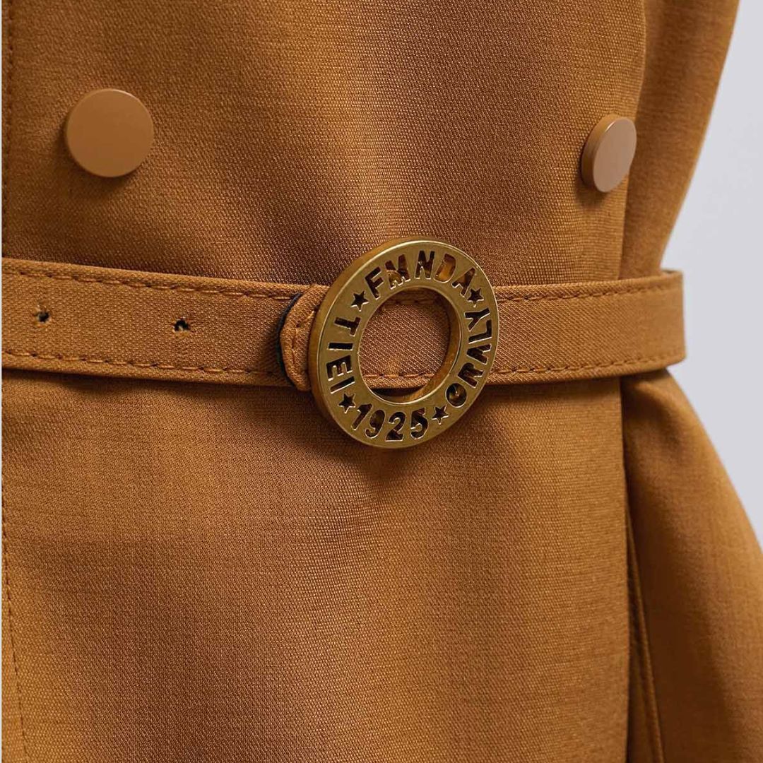 Peplum jacket with an eye-catching collar and fitted design at the waist - Gemma