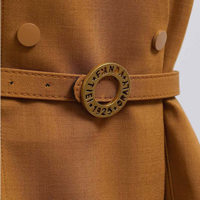 Peplum jacket with an eye-catching collar and fitted design at the waist - Gemma