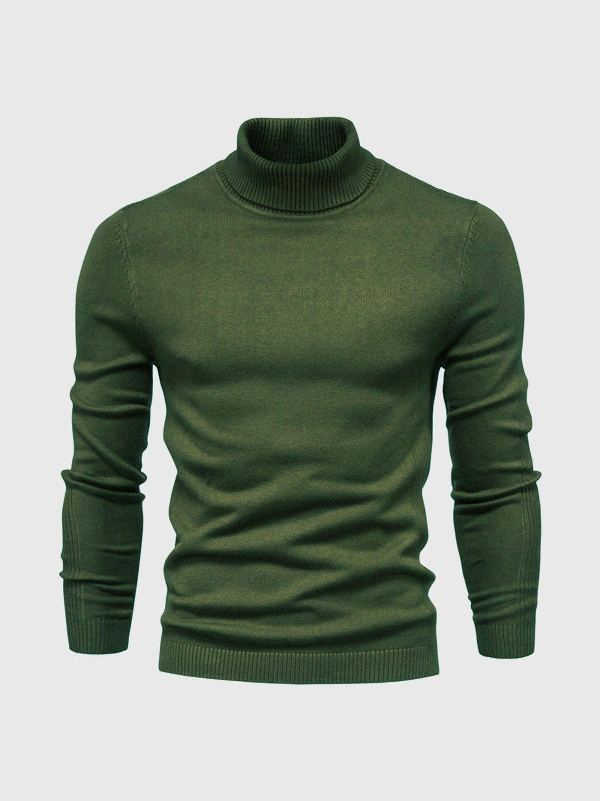 Men's turtleneck jumper, washable