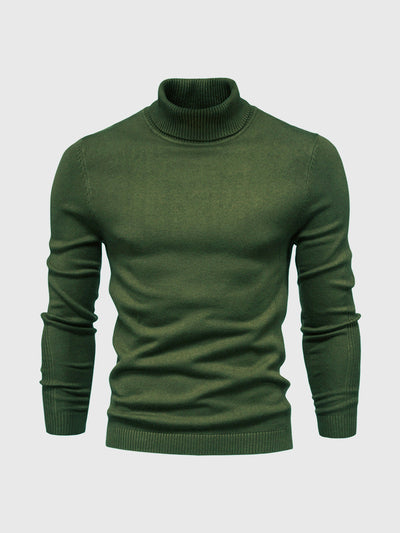 Men's turtleneck jumper, washable
