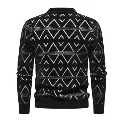 Alfie - Luxurious printed jumper for men